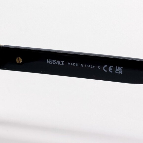 NEW VE4491U GB1/87 VERSACE WOMEN SUNGLASSES BLACK - Picture 7 of 8